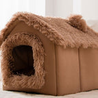 Brown Snow House