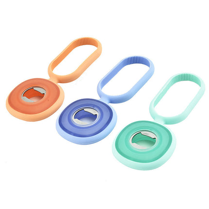 Beer Bottle Opener Three In One MultiFunction Silicone Bottle Opener Bar Kitchen Creative Bottle Min Eral Water Bottles Kitchen Gadget