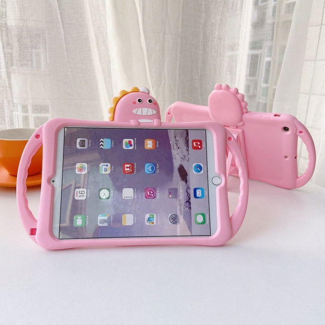 Handle Bracket Tooth Dinosaur Tablet For IPad Mini5 Air3 All-inclusive Pro105 Silicone Case