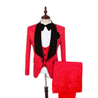 Red jacket red trousers