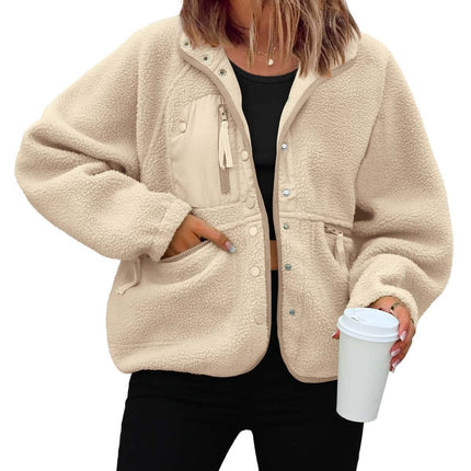 Polar Fleece Sports And Leisure Sweater Jacket Top