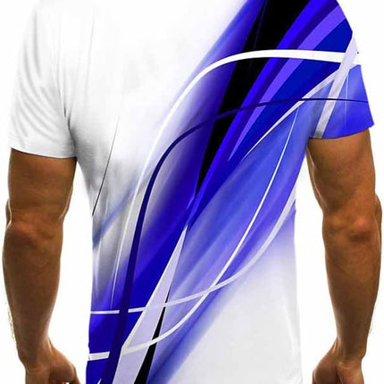 Men's Sports Loose Summer Short-sleeved T-shirt