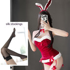 Red Silk Stockings / Free Size 80 To120 Jin