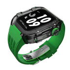 Transparent Black And Green