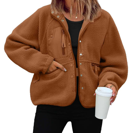 Polar Fleece Sports And Leisure Sweater Jacket Top