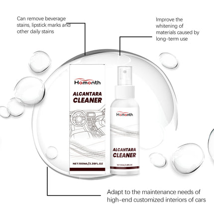 Car Interior Cleaning Care Spray Leather Light
