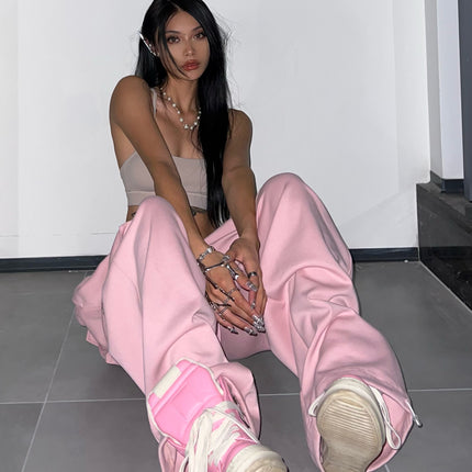 Women Loose Jazz Hiphop Trousers For Casual Sportswear