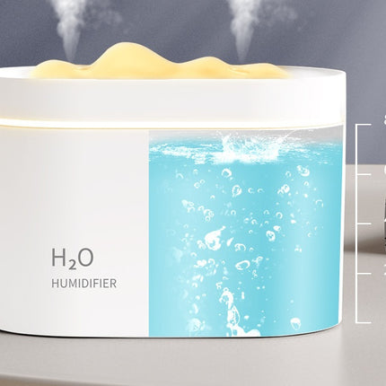 New USB Dual Spray Humidifier For Home Office
