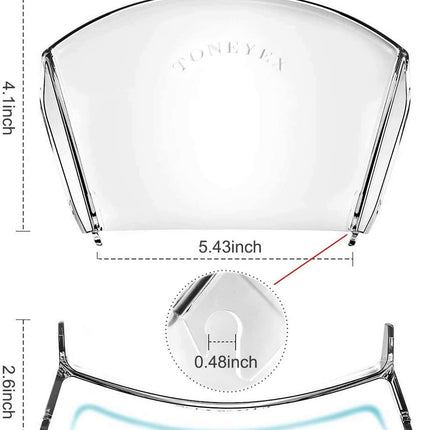 Acrylic Baffle To Prevent Oil And Splash