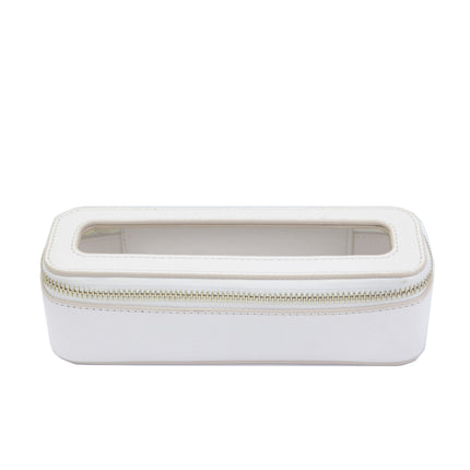 New Travel Portable Leather Large-capacity Cosmetic Brush Skin Care Products Storage Bag