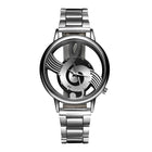Korean Style Personality Hollow Out Music Watch