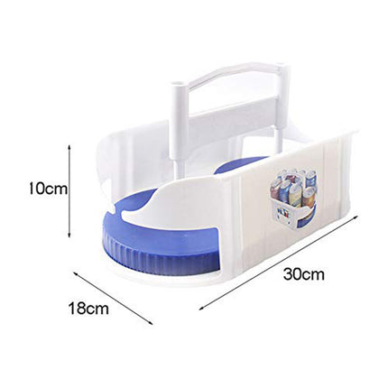 Rotating Rack For Condiment Wine Bottles