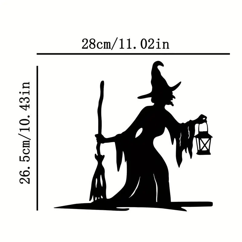 Halloween Witch Floor Outlet Decoration Outdoor Trick Or Treat Party Supplies