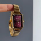 Retro Ankela Red Series Chain Watch Women