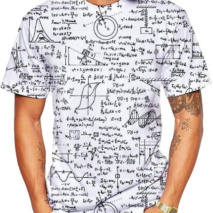 Summer 3D Digital Printing Men's And Women's Loose Short-sleeved T-shirt