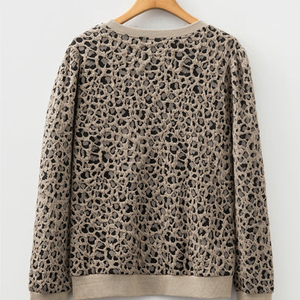 Women's Personalized Trendy Leopard Print Top