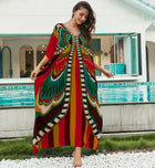 Plus Size Robe Blouse Beach Bikini Vacation Coat Dress Women