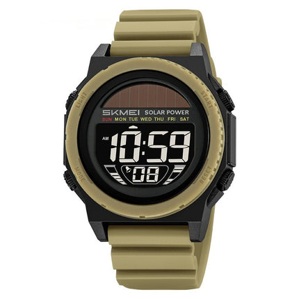 Fashion Solar Multifunctional Waterproof Watch