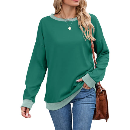 European And American Round Neck Loose Top