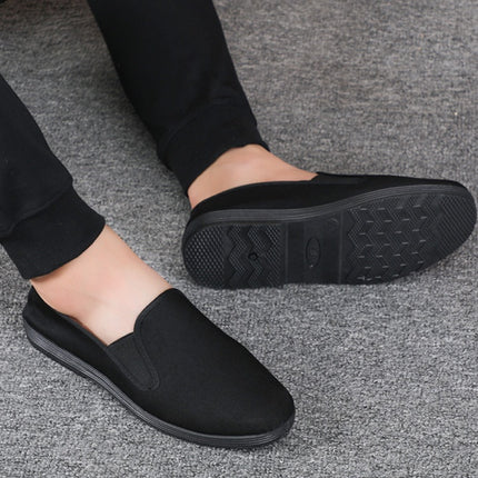 Cloth Shoes With Velvet And Thick Two Cotton Shoes For Men Injection Molding