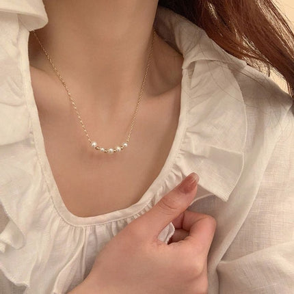 Design Small Net Red Non-fading Titanium Steel Clavicle Chain