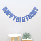 Pearlescent paper navy blue