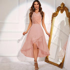 Multi-layer Mesh Sleeveless Irregular Hem Pettiskirt