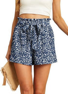 Women's Short Belt Pocket Summer Casual