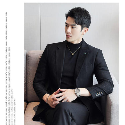 Four Seasons Plus Size Leisure Suits For Men Coat Top