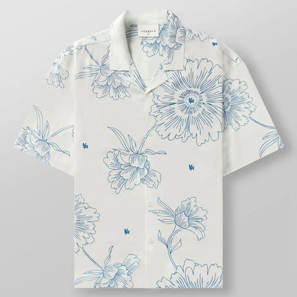 Printed Casual Loose Short Sleeves Top
