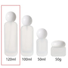 Press Spray Subpackage Fire Extinguisher Bottles Cream Cosmetic Glass Bottle
