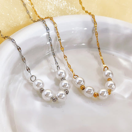 Design Small Net Red Non-fading Titanium Steel Clavicle Chain