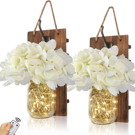 Wall-mounted vase