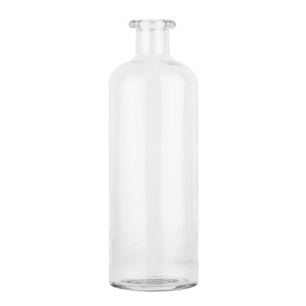 Mouth Glass Vase Clear Blue Simple Nordic Inserted Vase