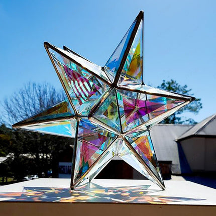 Acrylic Decorative Technology Colorful Hexagon