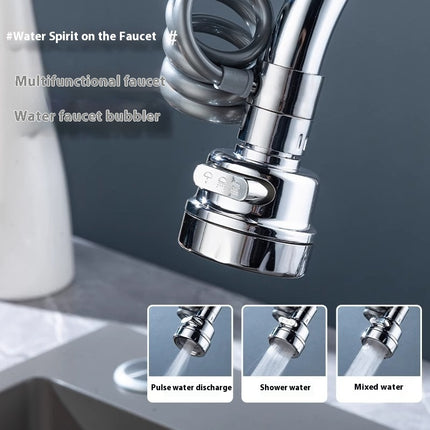 Kitchen Pull-out Splash-proof Faucet Sprinkler