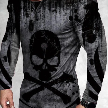 Men's T-Shirt 3D Print Graphic Crew Neck Print