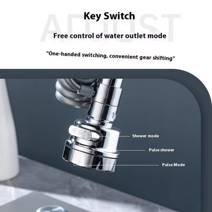 Kitchen Pull-out Splash-proof Faucet Sprinkler