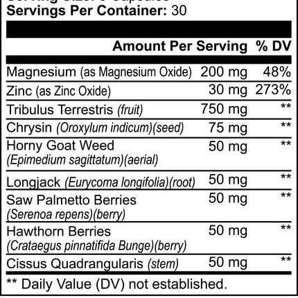 ALPHA ENERGY TESTOSTERONE BOOSTER