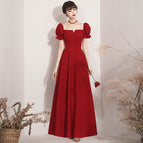 Burgundy long