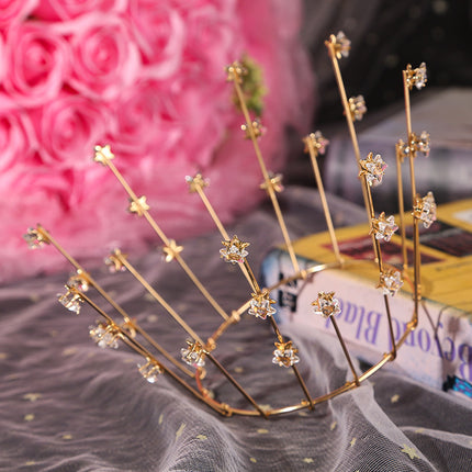 Bride Wedding Jewelry Handmade Star Crown