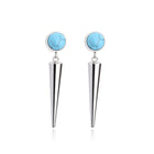Elegant Stainless Steel Vintage Earrings Geometric