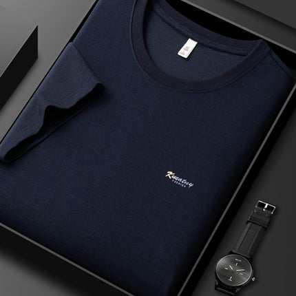 5A Antibacterial ICE Cotton Skin-friendly Breathable Round Neck T-shirt