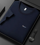 5A Antibacterial ICE Cotton Skin-friendly Breathable Round Neck T-shirt
