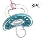 Nude Flat Head Cyan / 3PCS