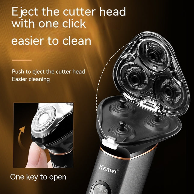 Electric Shaver Bdy With Water