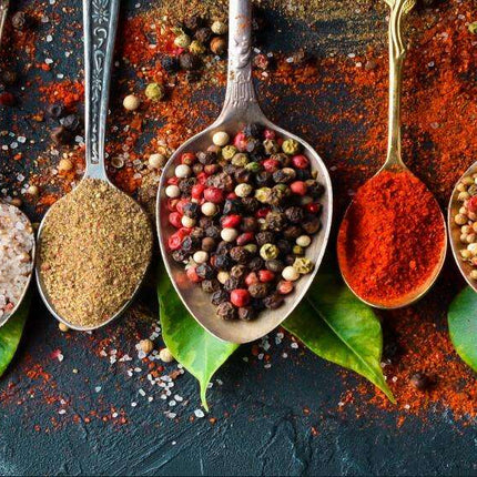 Herbs And Spices For Cooking Art On Canvas Posters