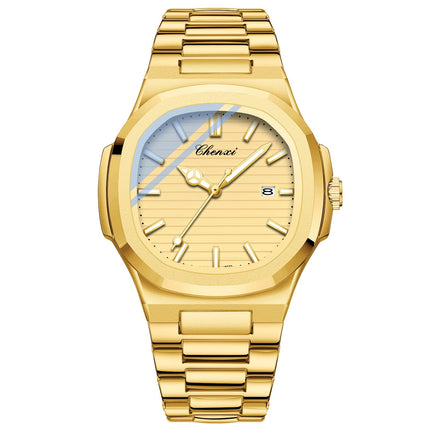 Chenxi Steel Watch Couple Luminous Waterproof Simple Fashion