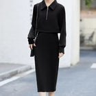 Mid-length Small Match With Coat Skirt