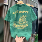 American-style Heavy Short-sleeved T-shirt Men's Summer High Sense